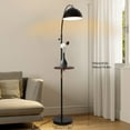 thumbnail image 3 of Modern Floor Lamp Floor Standing Light with Shelves Living Room Bedroom Fixture, 3 of 12