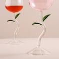 thumbnail image 4 of Rose Shaped Red Wine Cup - Elegant Design for Wine Tastings, Celebrations & Romantic Dinners, Stable & Comfortable, 4 of 6