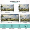 thumbnail image 3 of Field Cows Plush Pillowcase, Luxury Soft King Pillow Case for Hair and Skin, Standard Size Pillow Covers with Zipper Closure, 21x54in Home Decor Gifts, 3 of 7