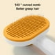 thumbnail image 5 of Cepillo de aseo para perros y gatos | Herramienta autolimpiante para desenredar el pelo con cerdas de acero inoxidable | Masaje suave para pelo corto y largo | Cepillo de una pieza para desenredar y, 5 of 6