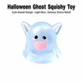 thumbnail image 3 of Halloween Ghost Squishy Toy with Cute Kawaii Design, Light Blue, for Kids Party Favors, Sensory Relaxation Toy, 3 of 3