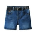 thumbnail image 6 of Shorts for Boys Boys' Pants Denim Shorts For Boys High Waist Comfortable Breathable Casual Wear Durable Stretchable Kids Summer Outfit, 6 of 8