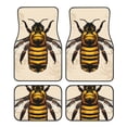 thumbnail image 1 of Disketp Honey Bee for Crystal Velvet Car Mats Four-Piece Set,All-Season Automotive Protection, Vehicles, Cars, Trucks, and SUVs,Anti-Slip Design, 1 of 7