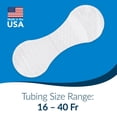 thumbnail image 2 of TIDI 3400L-10PK Grip-Lok Large Securement Device &acirc; Pack of 10 &acirc; Catheter Stabilization Device &acirc; Wh, 2 of 6