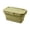 Army Green, variant on Outdoor Storage Box, Green Beige Gray Plastic Foldable Water-Repellent Large Capacity Box Convertible to Tabletop for Camping and Picnic, Storage Box