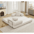 thumbnail image 6 of 78.5" Folding Convertible 4-in-1 Sleeper Sofa Bed, Fabric, Beige | Modular design, king size, no assembly, perfect for apartments and small bedrooms, 6 of 18