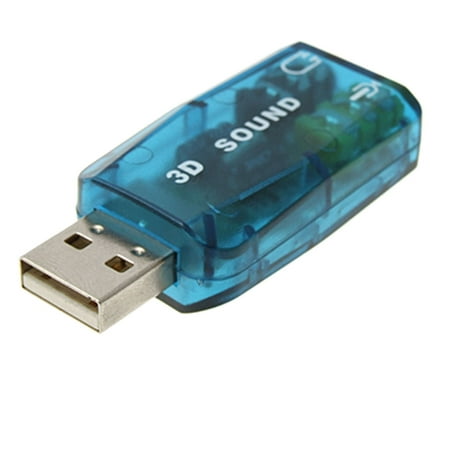 Unique Bargains Hi-speed USB Music 3D Sound USB Audio