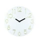thumbnail image 1 of Reloj de Pared Solar Cateissary Decoración Habitaciones Amarillo Verde, 1 of 6