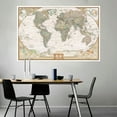 thumbnail image 5 of WCIC 150*100cm Vintage World Map Large Art Poster Prints Home Wall Hanging Decoration Unframed, 5 of 6