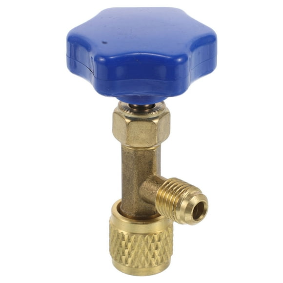 BRIGHTFUFU Abridor de refrigerante para coche, válvula de grifo de lata de CA para vehículo, abridor de válvula de lata de refrigerante para coche, válvula de grifo de CA para coche