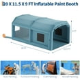 thumbnail image 2 of Inflatable Paint Booth, Inflatable Spray Booth, High Powerful Spray Booth Tent, Car Paint Tent Air Filter System for Car Parking Workstation Motorcycle Garage, 2 of 7