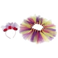 thumbnail image 4 of Faldas en Capas de Little Girls con Diadema de Cola de Sirena METRO, 4 of 9