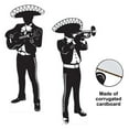 thumbnail image 3 of Beistle 58311 Mariachi Silhouette Stand-Ups Cutout - Pack of 12, 3 of 7
