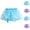 Light Blue, variant on uublik Girls Skirt Light Blue with Shorts Tutu Dress Up Clothes Tulle Skirt for Birthday Princess Costume Party Size 3T-8