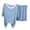 *4-Sky Blue, variant on VBVC Women's Soft Modal Loungewear Set,Ladies U-Neck Short Sleeve Tee,High Waist Ruffle Shorts Pajamas For Women,Beige,M-2XL