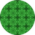 thumbnail image 1 of Ahgly Company Indoor Square Patterned Green Area Rugs, 3' Square, 1 of 6