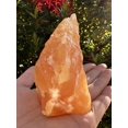 thumbnail image 2 of Extra Large Orange Calcite Rough Natural Stones, Raw Calcite Orange Crystals (0.5-1 Pounds), 2 of 8