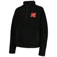 thumbnail image 2 of Women's Black Nebraska Huskers Everest Half-Zip Sweatshirt, 2 of 4