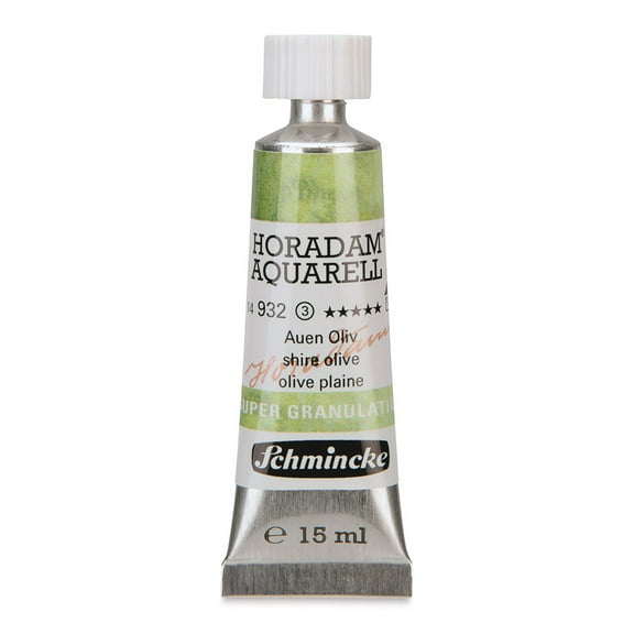 Schmincke Horadam Aquarell Artist Watercolor - Shire Olive, Supergranulation, 15 ml, Tube