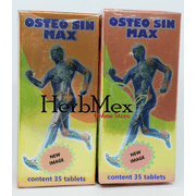 Osteo sin max pyrtex natural pain killer glucosamine collagen joint pain 35 Tablets