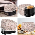 thumbnail image 2 of Renewold Easter Theme Toaster Cover 4 Slice Wide Slot Kitchen Appliance Covers Butterfly Toaster Oven Cover Rabbit Egg Bread Maker Cover Home Decoration, 2 of 6