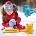 thumbnail image 4 of Gwong Juguete Forma de oso Estilo de fútbol Snowball Maker Clip Plastic Plastic Freely Collected Winter Ball Ball Kids Toy Gwong 30012329, 4 of 6