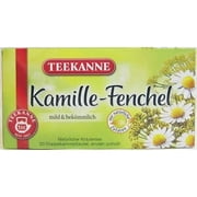 Teekanne Chamomile Fennel Tea - 20 tea bags- Made in Germany