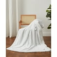 thumbnail image 5 of Heated Throw Blanket 72"x84" ,Soft Flannel & Waffle Texture Electric Blanket, 4 Heat Settings, 4 Hour Auto Shut Off, Overheat Protection, Machine Washable, for Bed, Sofa, Couch, Office, 5 of 8