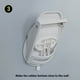 thumbnail image 3 of Moyic Depurador de pies de ducha con succión resistente para limpieza rápida, en el baño, afeitado de piernas Juegos de accesorios de baño, 3 of 6