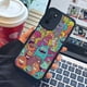 thumbnail image 4 of Agregue un toque de fantasía a su iPhone con una exclusiva funda plateada mate con estampado de dibujos animados para teléfono, 4 of 4
