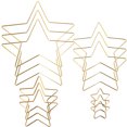 thumbnail image 1 of 12 aros atrapasueños con forma de estrella, anillos de metal para manualidades de macramé, coronas, suministros de bricolaje, 1 of 8