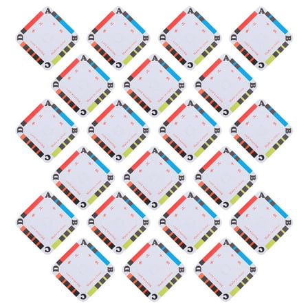 Clispeed Tablet Weaving Cards Assorted Color 50Pcs