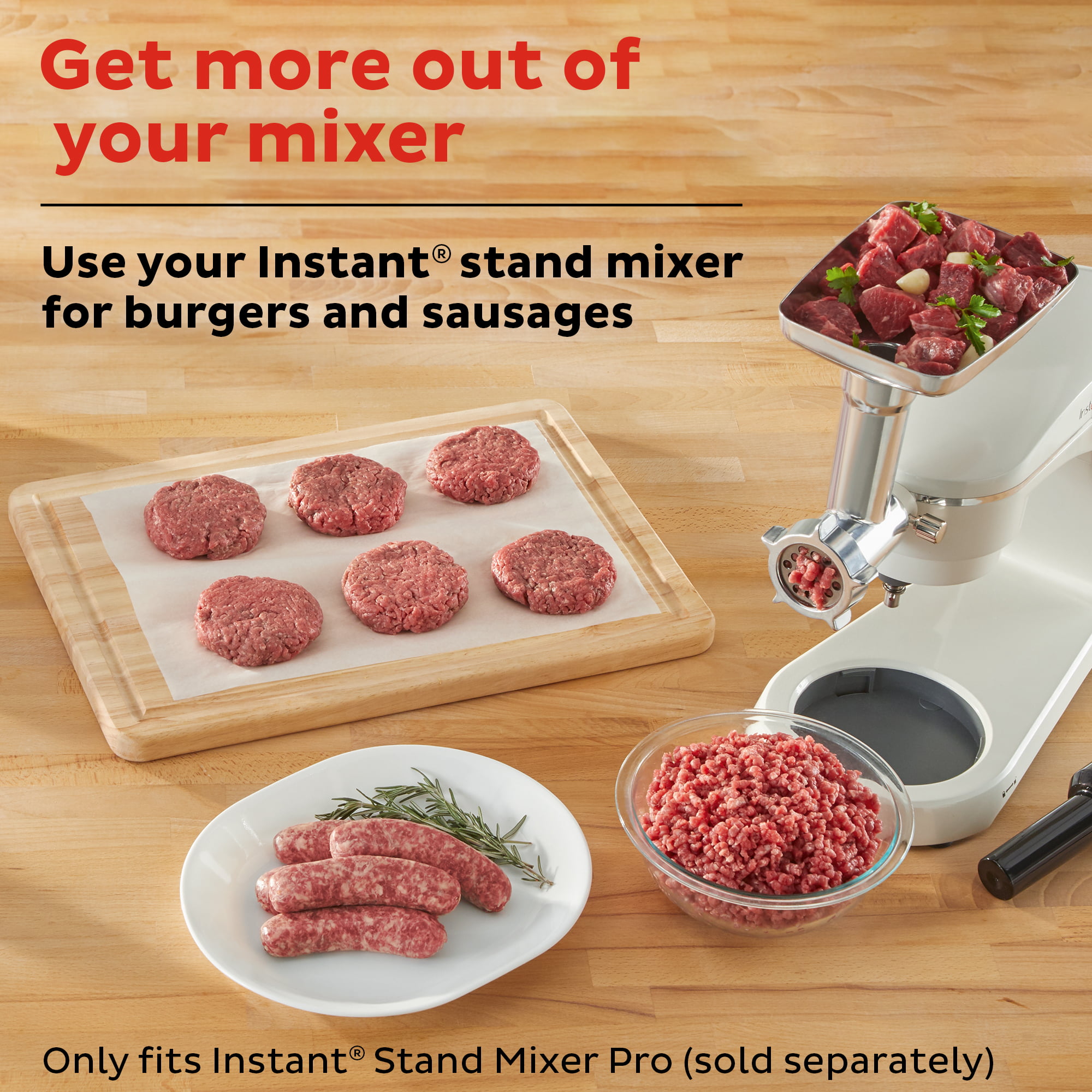 Meat Grinder Attachment - Prep with Ease 