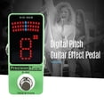 thumbnail image 3 of M-VAVE Green LED Display Chromatic Tuner Pedal - 12Hz-4186Hz Range, 1/4" I/O Jacks, 9V Power (Adapter Not Included), Compact 3.5x1.6x1.4in Design - Alternative to I3746 with User Manual Included, 3 of 6