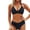 Dark Gray, variant on YIFUNIN Women's Elegant Two Piece Bikini Set Padded Wireless Bra Swimsuit for Women Vacation Cruise Honeymoon Beachwear,Red L