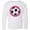AA-White, variant on Inktastic Soccer Player Girls Sports Ball Long Sleeve Youth T-Shirt