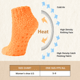 thumbnail image 3 of Loritta Secret 7 Pairs Fuzzy Socks for Women Winter Warm Womens Cozy Non Slip Socks with Grippers, 3 of 6