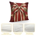 thumbnail image 4 of Nawypu Christmas Tree Bell Throw Pillow Covers  Xmas Gifts Holly Decorative Pillowcase Cushion Covers Soft Pillow Cases for Sofa Couch Bed Car Bedroom Winter New Year Decor, 4 of 5