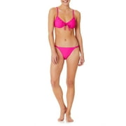 No Boundaries Juniors’ Front Tie Underwire Bikini Top, Sizes S-XL