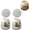 White C, variant on 2Pack Coddled Egg Cups,Egg Coddlers Sets with Lids,Vintage Ceramic Soft Boiled Eggs Cooker,Rapid Eg g Poachers for Hard Boiled Eggs,Egg Maker Poached E gg Steamer Kitchen Gadget