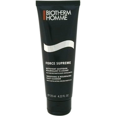 Biotherm Homme Force Supreme Smoothing & Resurfacing Daily Cleanser, 4.22 fl oz
