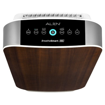 Alen - BreatheSmart 45i 800 SqFt Air Purifier with Pure HEPA Filter for Allergens, Dust & Mold - Espresso