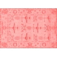 thumbnail image 1 of Ahgly Company Machine Washable Indoor Rectangle Oriental Red Traditional Area Rugs, 7' x 9', 1 of 4