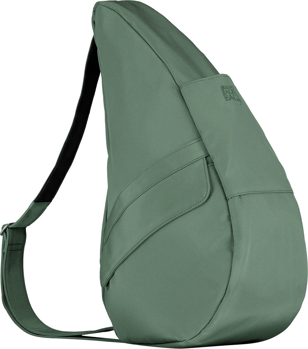 AmeriBag 19" Microfiber Crossbody Sling Healthy Back Bag (Sea Moss)