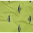 thumbnail image 4 of oneOone Organic Cotton Poplin Twill Fabric Abstract Ikat Print Fabric BTY 42 Inch Wide, 4 of 4