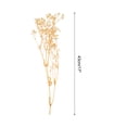 thumbnail image 2 of Secas bebés Aliento Flores 17 Pulgadas Blanco Natural bebés Aliento Ramas para Boda Fiesta Casa Decoración 1uds, 2 of 6