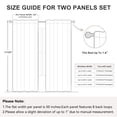 thumbnail image 4 of KoshiMe Faux Linen 100% Blackout Curtains for Living Room Bedroom,84 Inch Long Thermal Insulated Back Tab Window Curtains,DarkGrey, 4 of 7