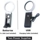 thumbnail image 4 of 2X Lupa con Luz Y Soporte, Lupa Plegable Ajustable de Mano 6X 25X con Manos con Luz LED, 4 of 5