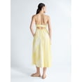 thumbnail image 2 of Free Assembly Women's and Women's Plus Striped Cotton Maxi Dress, with Cut Out Back, Sizes XS-4X, 2 of 4