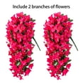 thumbnail image 4 of Flores artificiales de buganvilla para decoración exterior (2 unidades), 4 of 9